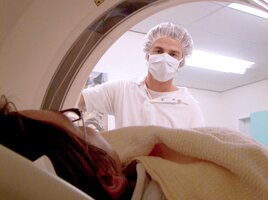 Nurse with a patient